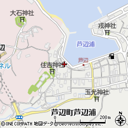 長崎県壱岐市芦辺町芦辺浦32-17周辺の地図
