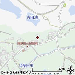 福岡県福津市須多田430周辺の地図