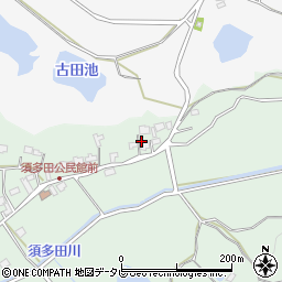 福岡県福津市須多田409周辺の地図