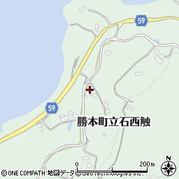 長崎県壱岐市勝本町立石西触466-2周辺の地図