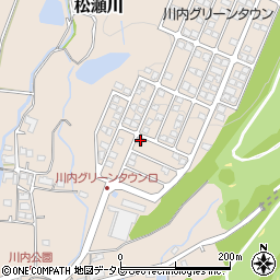 愛媛県東温市松瀬川533-26周辺の地図