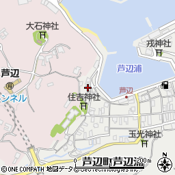 長崎県壱岐市芦辺町芦辺浦21周辺の地図