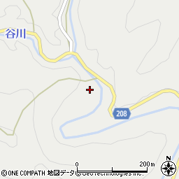 和歌山県田辺市秋津川3747-1周辺の地図
