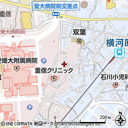 コリーヌ志津川周辺の地図