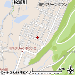 愛媛県東温市松瀬川533-70周辺の地図