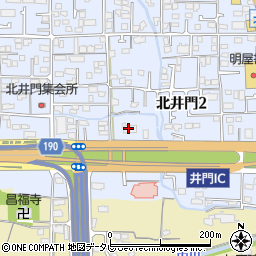 共和コンクリート工業株式会社　四国営業所周辺の地図