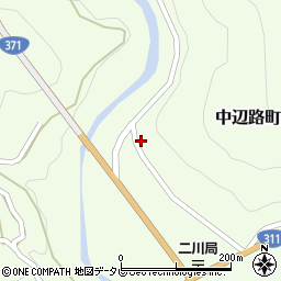 和歌山県田辺市中辺路町川合1527周辺の地図