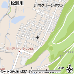 愛媛県東温市松瀬川533-80周辺の地図