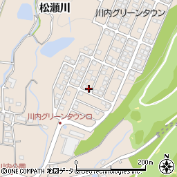 愛媛県東温市松瀬川533-93周辺の地図