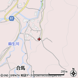 福岡県北九州市小倉南区合馬1117周辺の地図
