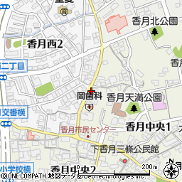 倉本・理容館周辺の地図