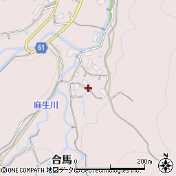 福岡県北九州市小倉南区合馬1149周辺の地図