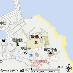 壱岐市立芦辺小学校周辺の地図