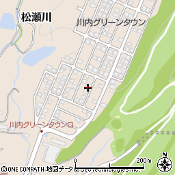 愛媛県東温市松瀬川533-78周辺の地図