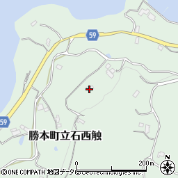 長崎県壱岐市勝本町立石西触345周辺の地図