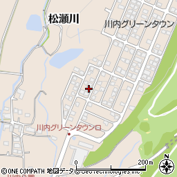 愛媛県東温市松瀬川533-104周辺の地図