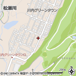 愛媛県東温市松瀬川533-65周辺の地図