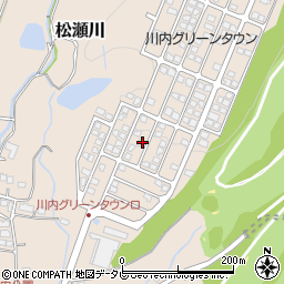 愛媛県東温市松瀬川533-91周辺の地図