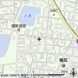 愛媛県松山市水泥町608周辺の地図