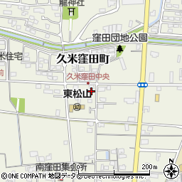 愛媛県松山市久米窪田町390周辺の地図