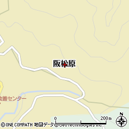 三重県南牟婁郡紀宝町阪松原周辺の地図