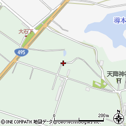 福岡県福津市須多田566周辺の地図