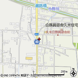 愛媛県松山市久米窪田町423周辺の地図