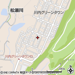 愛媛県東温市松瀬川533-74周辺の地図