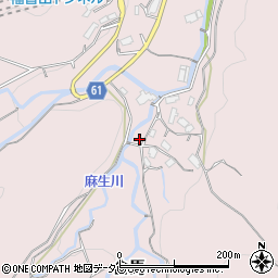 福岡県北九州市小倉南区合馬1163-1周辺の地図