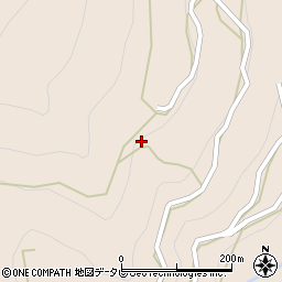 高知県長岡郡大豊町梶ケ内354周辺の地図