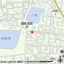 愛媛県松山市水泥町596周辺の地図