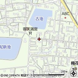 愛媛県松山市水泥町597周辺の地図