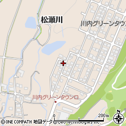 愛媛県東温市松瀬川533-50周辺の地図