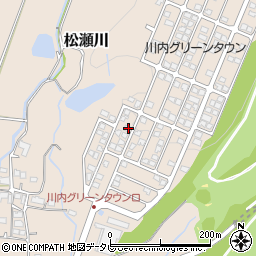 愛媛県東温市松瀬川533-102周辺の地図