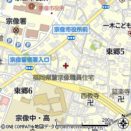 町家カフェ太郎茶屋　鎌倉宗像店周辺の地図
