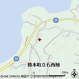 長崎県壱岐市勝本町立石西触390-1周辺の地図