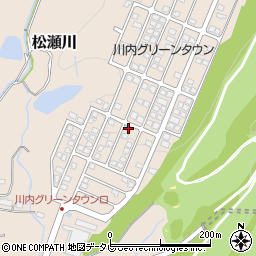 愛媛県東温市松瀬川533-75周辺の地図