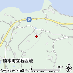 長崎県壱岐市勝本町立石西触351-2周辺の地図