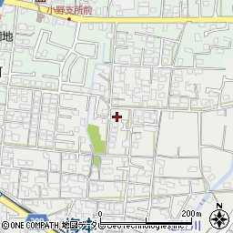 愛媛県松山市南梅本町665周辺の地図