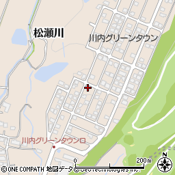 愛媛県東温市松瀬川533-87周辺の地図