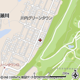 愛媛県東温市松瀬川乙周辺の地図