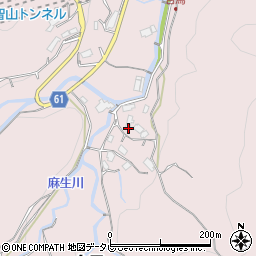 福岡県北九州市小倉南区合馬1159周辺の地図