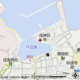 長崎県壱岐市芦辺町芦辺浦433周辺の地図