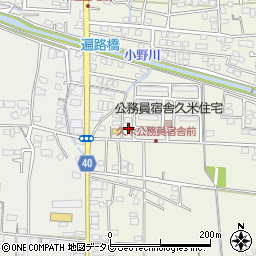 愛媛県松山市久米窪田町431-23周辺の地図