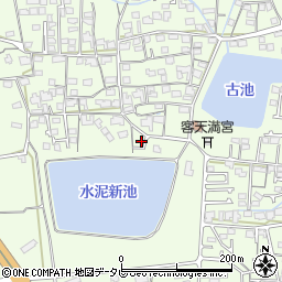 愛媛県松山市水泥町1107周辺の地図