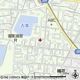 愛媛県松山市水泥町762周辺の地図