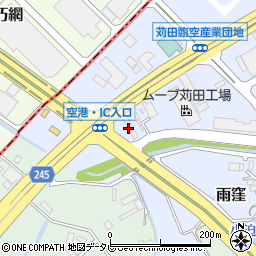 苅田北九州空港インターＳＳ周辺の地図