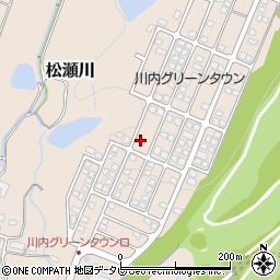 愛媛県東温市松瀬川533-131周辺の地図
