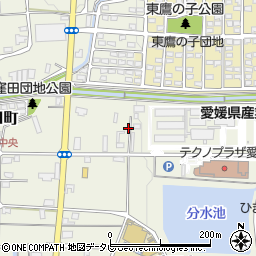 愛媛県松山市久米窪田町491周辺の地図