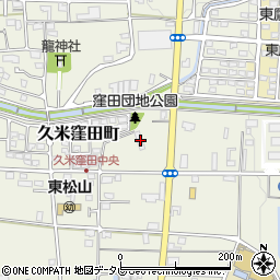 愛媛県松山市久米窪田町472周辺の地図
